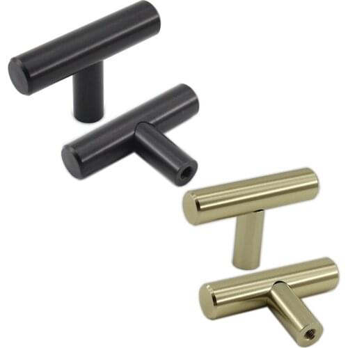 Cabinet Knobs,Drawer Pull for Cabinets Hardware Knobs Single Hole T Bar Cabinet Handles Metal Drawer Knobs T Bar Aluminium alloy