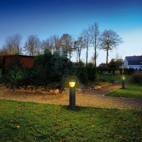 Modern landscape light bollard light outdoor led round bollard light