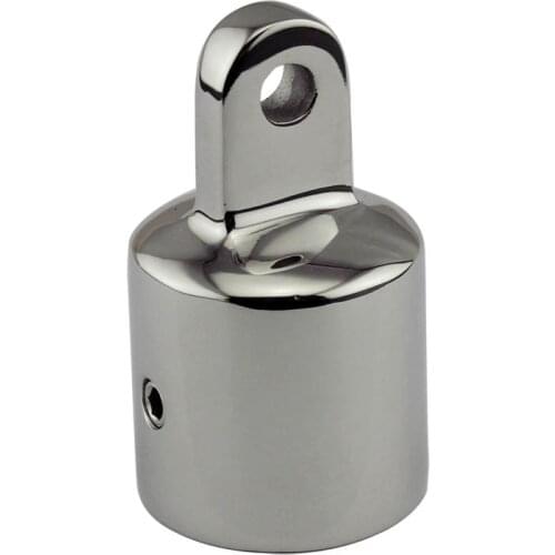 Heavy Duty SS316 Bimini Top Fitting Boat Stainless Steel Marine Hardware 7/8"(22mm) 1"(25mm) Top Cap Jaw Slide Mount Deck Hinge