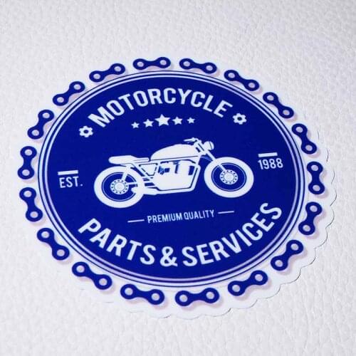 Car Styling Vinyl Sticker Auto Window Decal for Motorcycle Premium Quality Part Service Gear