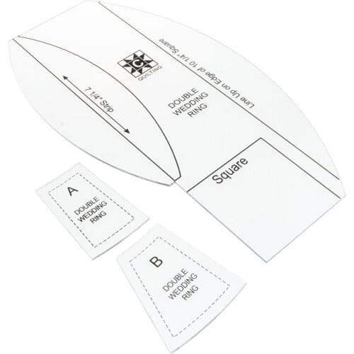 3pcs Non-slip Square Acrylic Ruler Set Quilting Ruler for Drawing Designers Pattern Maker And Tailor