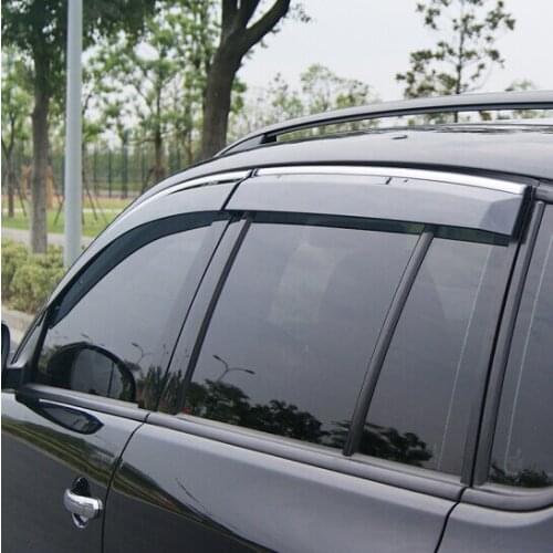 Car Smoke Window Sun Rain Visor Deflector Guard Styling Accessories fit for Renault Captur 2015 2016 2017 2018