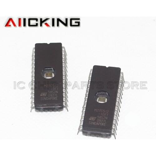 Free shipping 10pcs/lot M27C512-10F1 M27C512 27C512 DIP-28 IC best quality