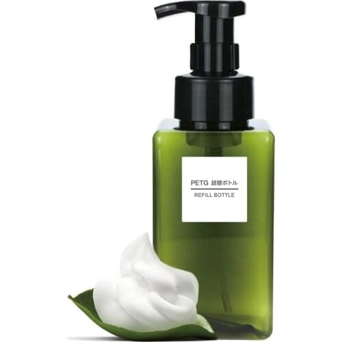 250/450/650ml Foaming Soap Dispenser Bathroom Sink Shower Gel Shampoo Lotion Facial Cleanser Foamer Pump Refillable Bottle