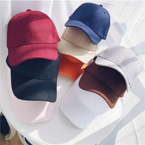 Women Baseball Cap Snapback Casquette Solid Color Mens Baseball Cap Outdoor Sun Hats Summer gorras hombre Adjustable Caps 2020