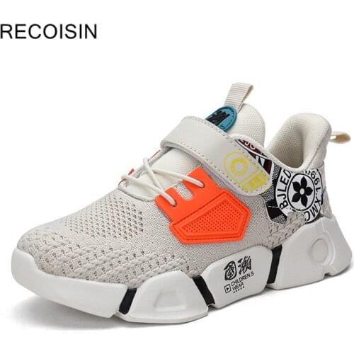 RECOISIN 2020 Spring New Shoes Girls Sneaker Kids Shoes Fashion Breathable Casual Sports Kids Shoes For Girl Children Shoes