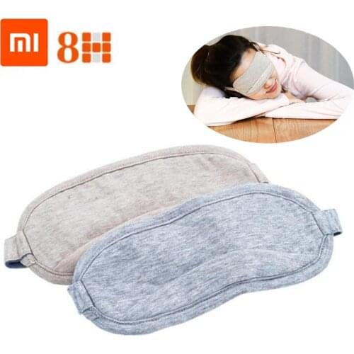 Youpin 8H Eye mask Travel Office Sleeping Rest Aid Portable Breathable Sleep Goggles Cover Feel cool ice Cotton