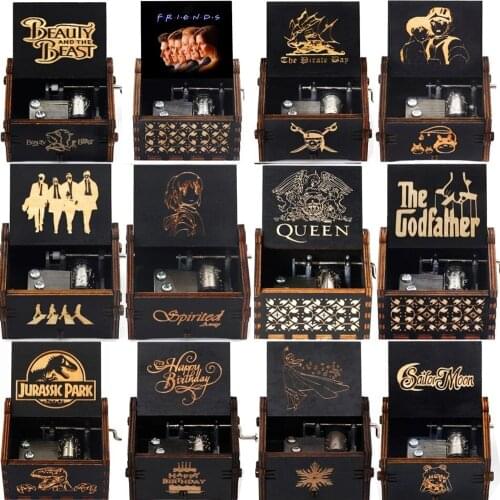 New Pink Sailor Moon Music Box Queen Music Box Bohemian Rhapsody Theme Caixa De Musica Birthday Present Christmas Gift