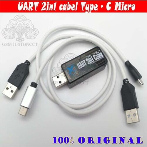 The newest UART 2 in 1 cabel Type - C Micro for eft dongle octoplus frp dongle chimera dongle tools