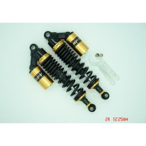 New 360mm eye to eye 1 Pair 7mm spring Nitrogen Rear Shock Absormotorcycle for Honda Yamaha suzuki kawasaki Scooter