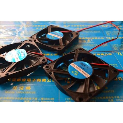 New 7010 70MM 70*70*10MM DC 5V 12V 24V Ultra-thin Graphics Card fan Comptuter CPU Cooling fan with 2pin