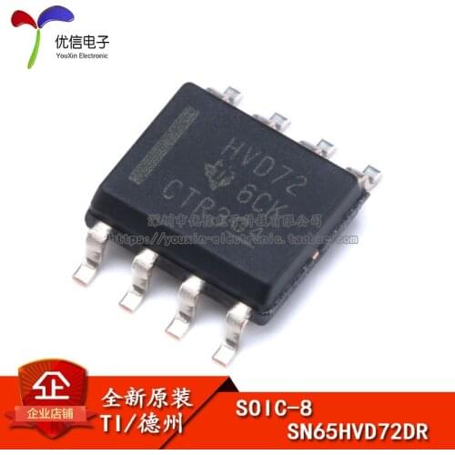 Genuine original patch SN65HVD72DR SOIC-8 chip RS422 / RS485 Transceiver