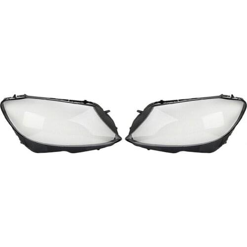 Headlight Shell Dustproof Easy Installation Transparent Left Right Headlamp Lens Cover Replacement for Mercedes-Benz W205 C180、2