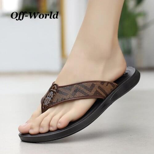 Summer Men Flip Flops Slippers Massage Fashion Sandals Shoes Pool Bathroom Outdoor Beach Vacation Footwear Male Sides infradito