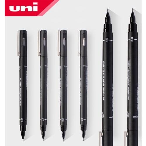 UNI drawing pen needle art student drawing hook line pen PIN-200 waterproof painting stroke drawing line design black pen