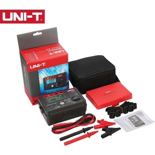 UNI-T Insulation Resistance Tester UT502A 2000 Count LCD Display Overload Indication Backlight AC voltage measurement