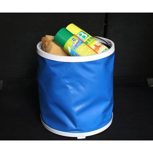 Thickening Portable Folding Bucket Car Storage Bucket Cleaning Tools for Audi A-series C-series S-series SQ-series RS-series Q3