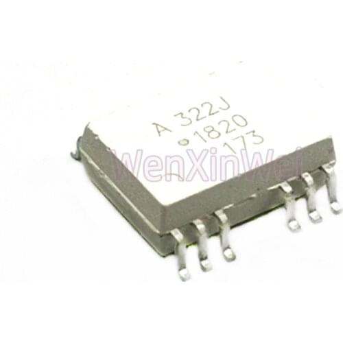 10PCS HCPL-322J A322J SOP-12 ACPL-322J New Optocoupler