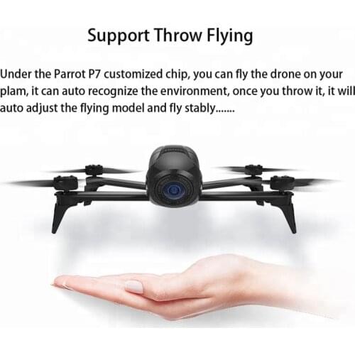 Bebop 2 Power Quadcopter with Camera 4K Racing Drone Follow Me Dual Location System Brushless GPS Dron Helicopter Selfie Drone