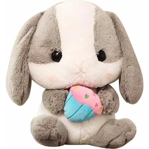 Kids plush toy lop ear doll soft adorable rabbit plush toy doll boys girls gift toy 25cm 32cm 45cm