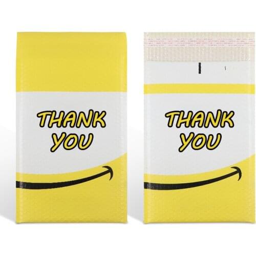 Customized logo poly bubble mailer padded shipping bag for courier packaging