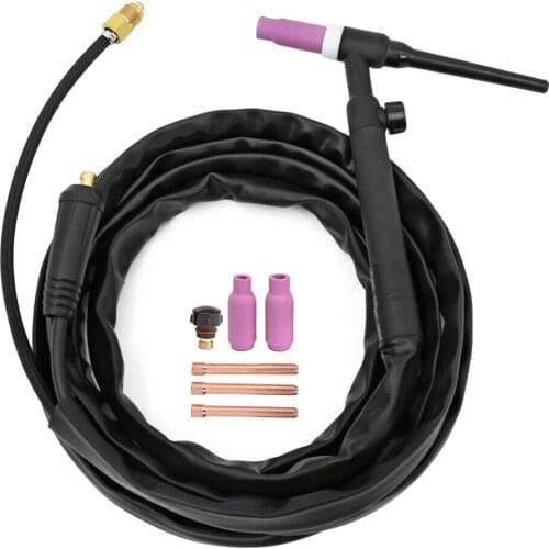 KKMOON TIG Torch Soldering Machine WP-17V Air Cooled TIG Welding Machine Adapter for MIG200 MIG250