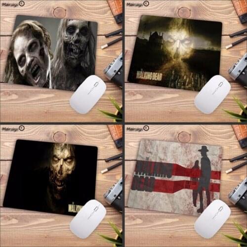 Mairuige The Walking Dead Survival TV Play Customized Mouse Pad Computer Notebook Mice Mat Non-Slip Rubber Mousepad 18X22CM