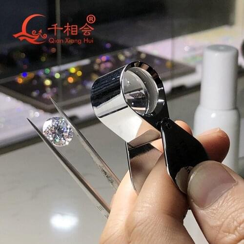 10X 18mm Triplet Jeweler Eye Loupe Magnifier Magnifying Glass Jewelry Diamond