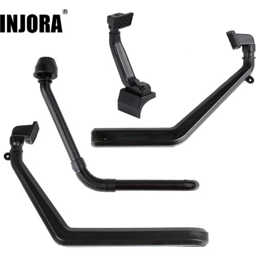 INJORA RC Car Plastic Snorkel for 1/10 RC Crawler Axial SCX10 90046 AXI03007 Jeep Wrangler LC80 Cherokee Traxxas TRX4 Defender