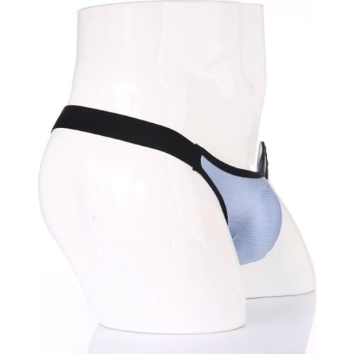 Mens Underwear Open Butt cuecas Sexy Men Thongs G Strings Jockstrap Low Rise Underpants hombre Thong G-string Tanga Panties