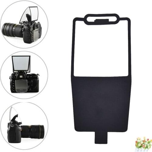 1pc Worldwide Camera Flash Black Clear Reflector for Canon Nikon Yongnuo Speedlite Diffuser Softbox