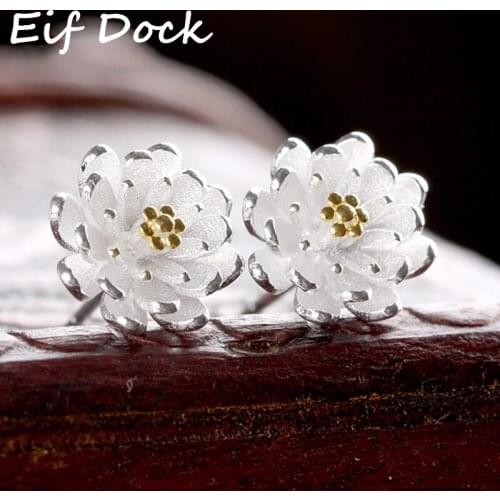 Fashion Silver Color Earrings Pave Setting Daisy Flower Statement Stud Earrings Women Party Jewelry Gift