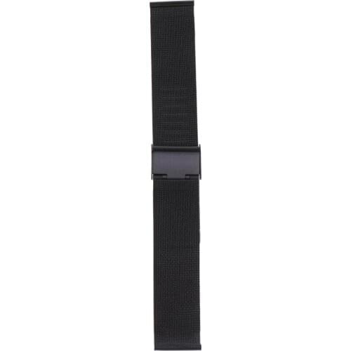 Mesh Stainless Steel Bracelet Wrist Watch Band Strap Safety Clasp 18mm 20mm 22mm