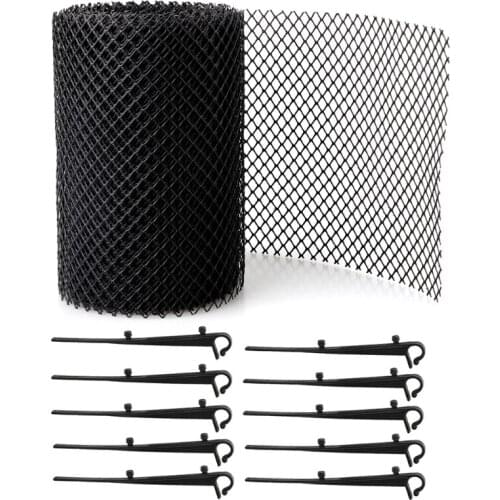 Gutter Guard Mesh No Blocked Leaves Gutters Guttering Wire Net for Home Use 85DB