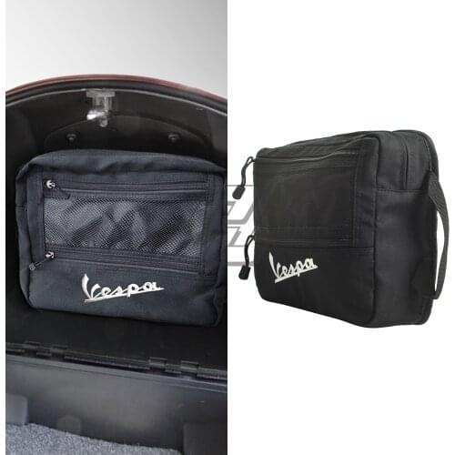 For Piaggio Vespa Storage Pouch GTS GTV LX Sprint Primavera 50 125 150 Trunk Inside Storage Bags