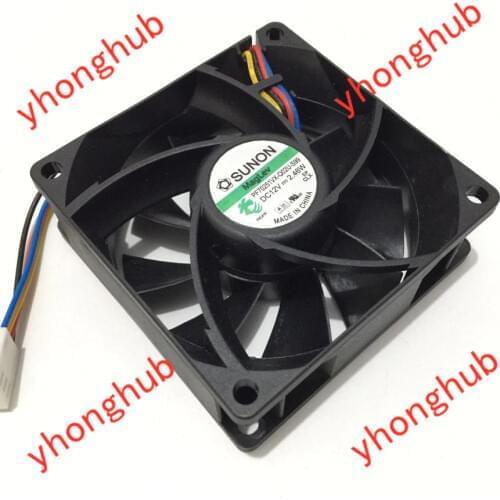 SUNON PF70251VX-Q02U-S99 DC 12V 2.46W 70x70x25mm 4-wire Server Cooling Fan