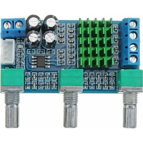 TPA3116D2 2*80W Dual-channel Stereo High Power Digital Audio Amplifier AMP Board Module DC 12V~24V