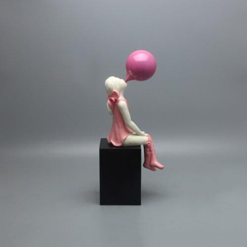 Girls' ornaments creative crafts Art Figurines Resin Craft Home Decoration