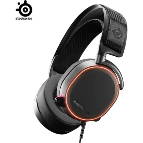 SteelSeries Arctis Pro High Fidelity Gaming Headset - Hi-Res Speaker Drivers - DTS Headphone:X v2.0 Surround for PC, Black