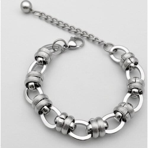 Titanium Steel Jewelry Bracelet Stainless Steel Mens Jewelry Fashion Simple Wild Bracelet Hot Sale