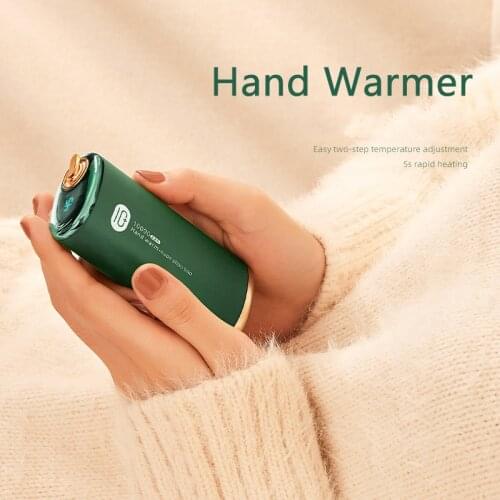 Rechargeable Hand Warmer Heater Powerbank 10000mAh Poverbank Portable Battery Charger for Samsung iPhone 12 11 Xiaomi Power bank