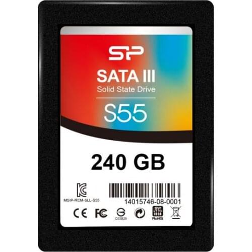 Hard Drive Silicon Power S55 2.5" SSD 240 GB 7 mm Sata III Ultra Slim