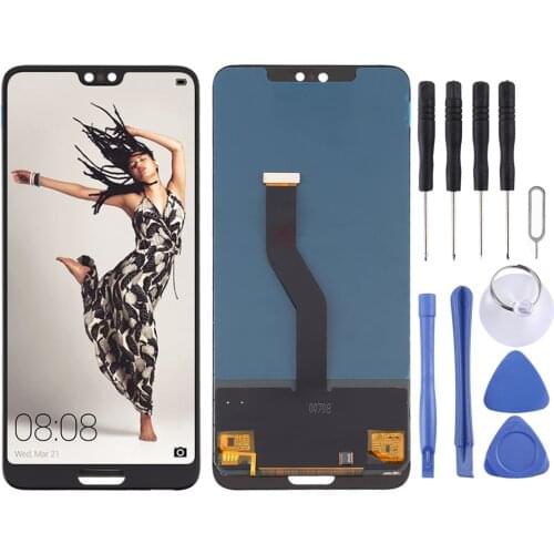 TFT Material LCD Screen and Digitizer Full Assembly (Not Supporting Fingerprint Identification) for Huawei P20 Pro