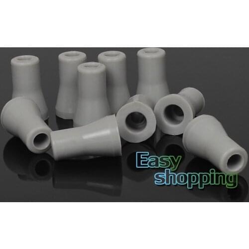 10pcs Dental SE Saliva Ejector Replacement Rubber Valve Snap Tip Adapter