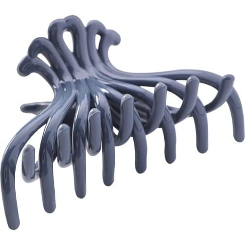 60pcs/lot DIY Simple Multi Acrylic Europe America Hair Clips Indifference Hair Claws Hair Styling Tools Accessories HA991