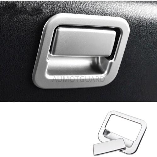 ABS Chrome car Glove box handle door bowl cover car stylings For Toyota RAV4 RAV 4 2014 2015 2016 2017 2018 2019