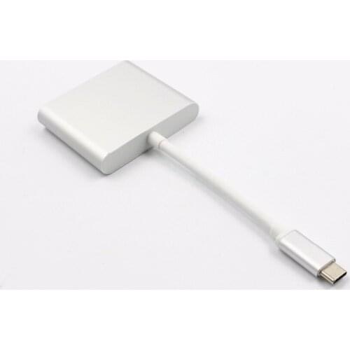 Moveski USB 3.0 Type-C HDMI Adapter HDTV Convertor Cable for New MacBook ChromeBook Pixel/Dell XPS13/Yoga 900/Lumia 950Xl/USB-C