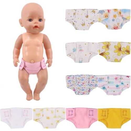 Doll Accessories 43cm Reborn Baby Doll Panties And 18-inch American Doll Panties, Gifts For A Generation Of Girls, Toys