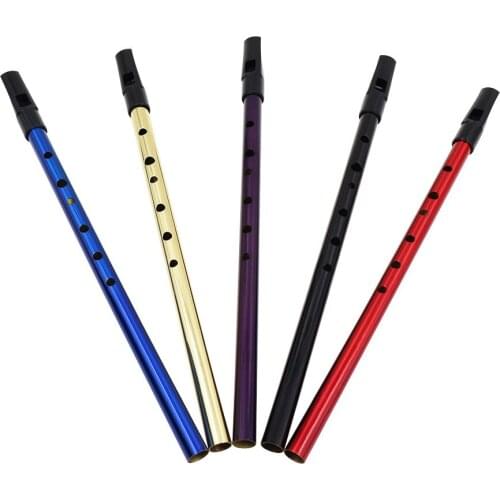 Free shipping Brass Irish Whistle Flute D key Ireland Clarinet Flute Tin Clarinet Metal Dizi Feadan Beginner Essentials Rugged