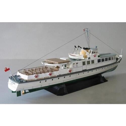 DIY Papercrafts Ship Paper Model Toy Polish Handmade Educational Ferry DIY Kids Boat Model Toy Paper Paper Mode